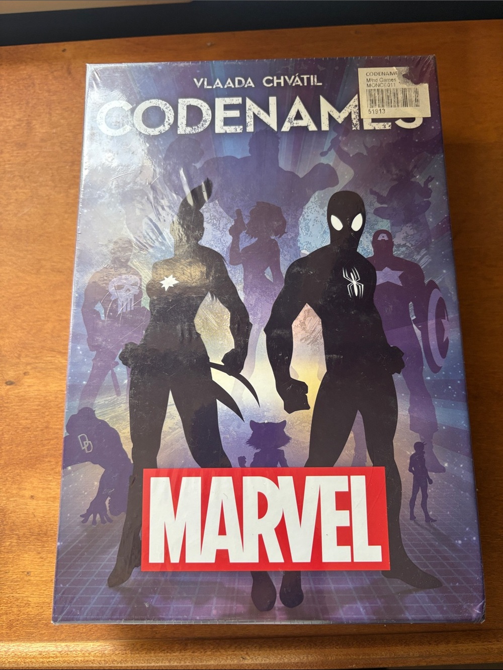 Marvel Codenames Game — Purple and Black Cover Art